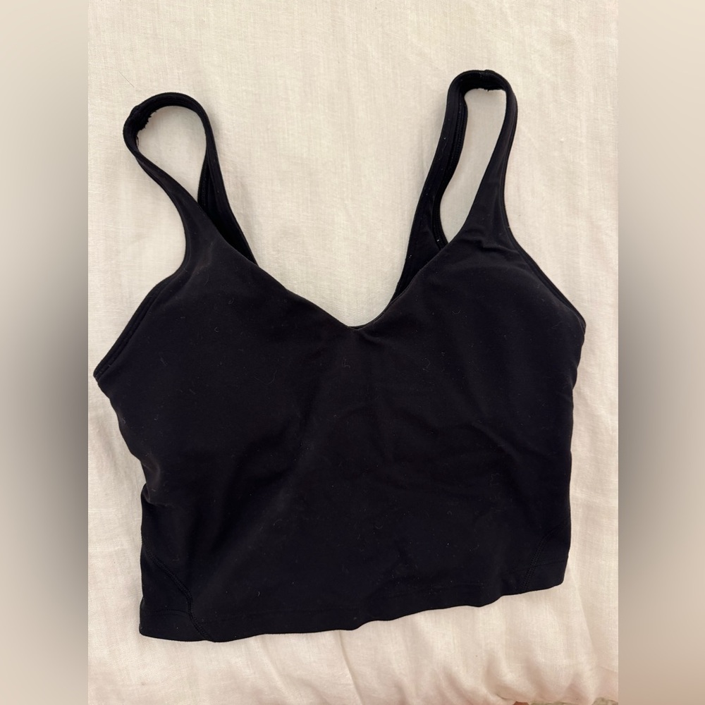 lululemon align tank top black
